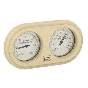 Термогигрометр SAWO 222-THP (сосна)