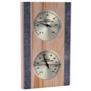 Термогигрометр SAWO 283-THRP (Сосна/Камень)