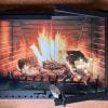 Дверки с огнеупорным стеклом для каминов и печей