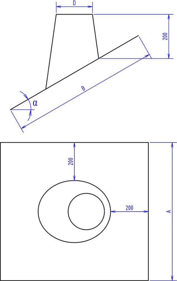 Кровельный элемент КЭ 20/45