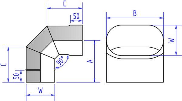 Отвод эллипс 4ОТ 90 книжка